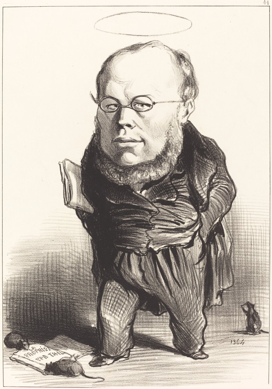 P.J. Proudhon by Honoré Daumier