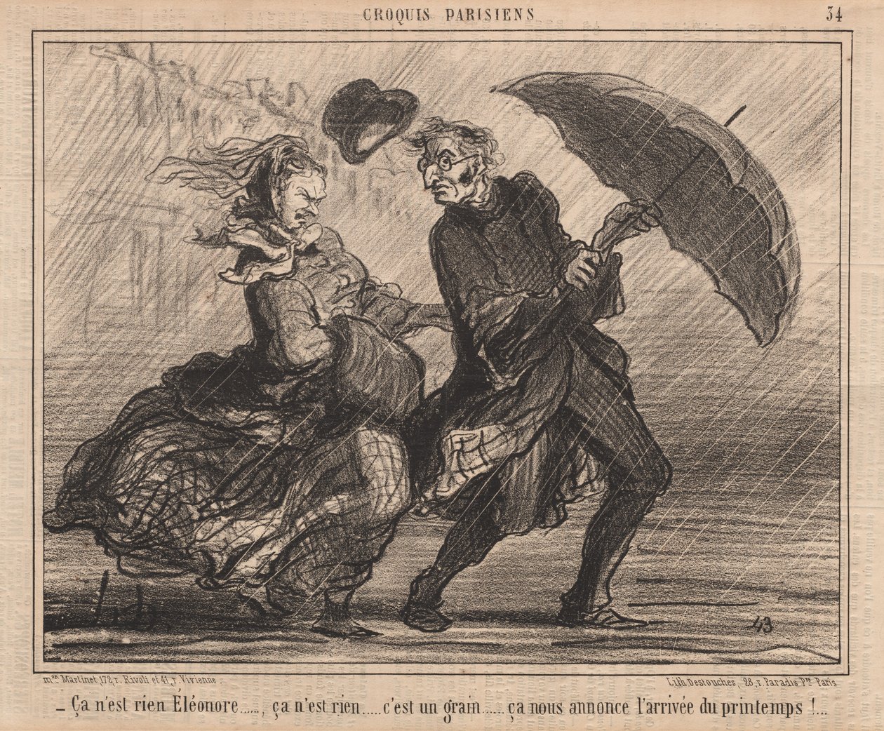 Parisians Sketches: Pl. 34, It