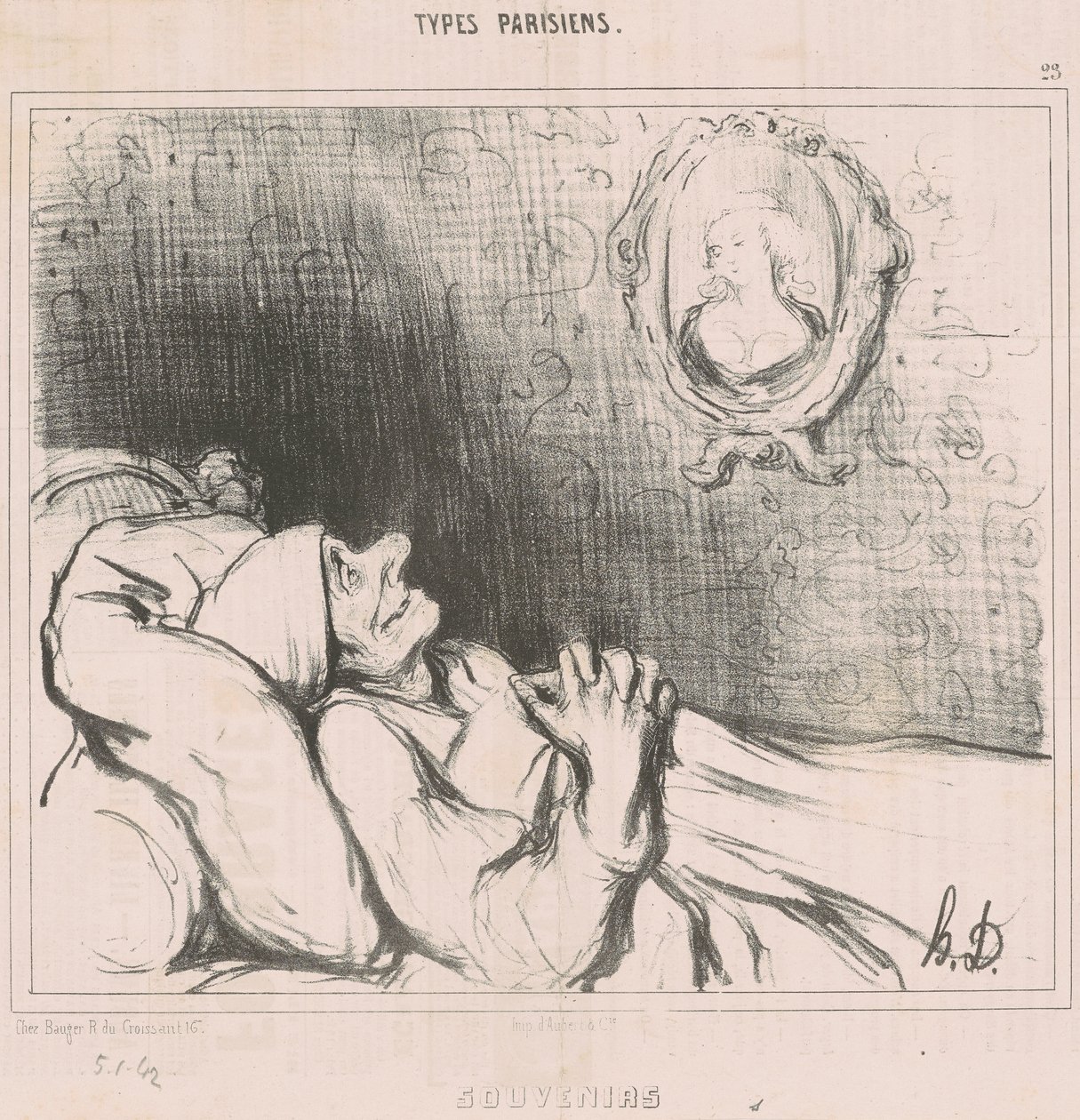 Souvenirs by Honoré Daumier