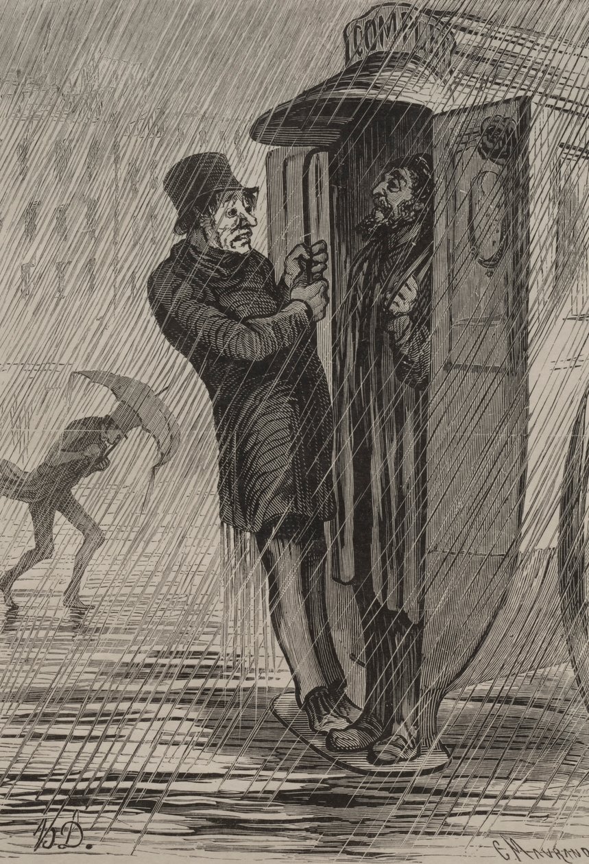 The Omnibus: Full by Honoré Daumier
