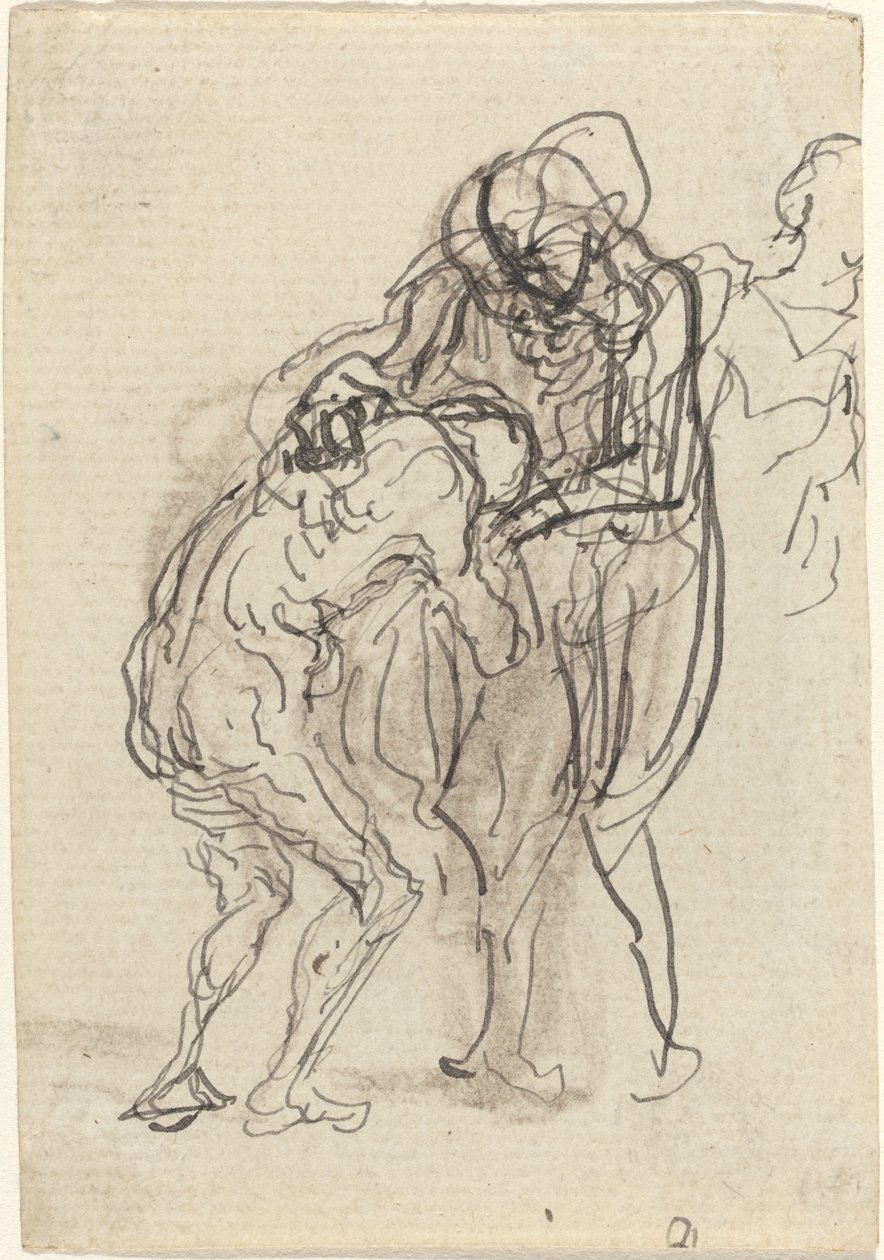 The Prodigal Son by Honoré Daumier