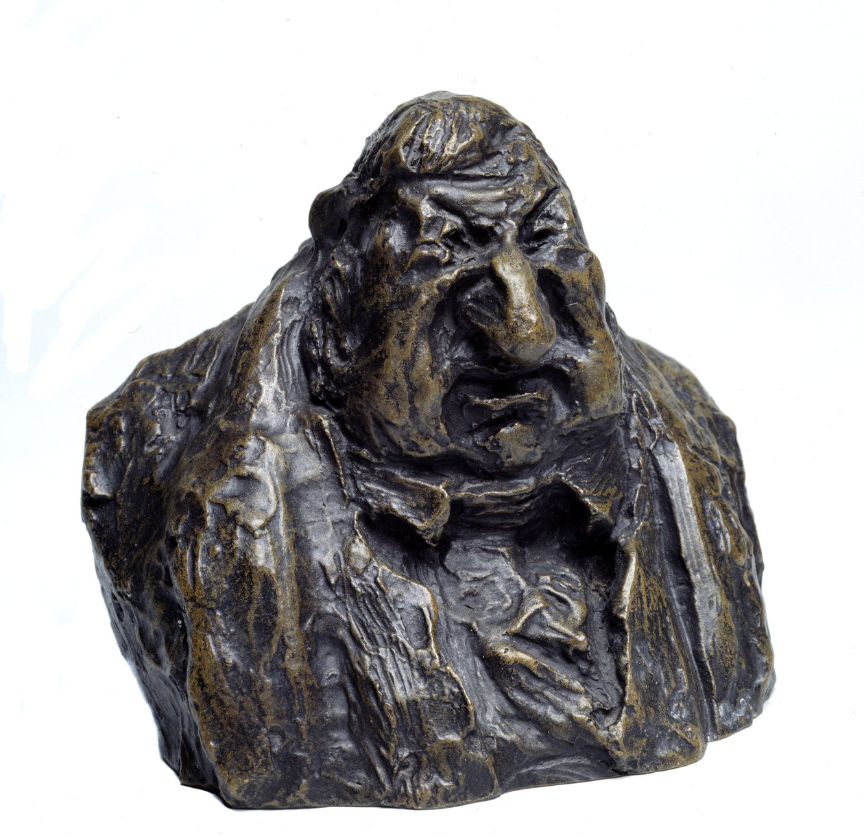 The Busts Loads of the Celebrities of the Juste Milieu, Caricature by Jean Marie Fruchard, Sculpture by Honore Daumier, 19th Century, Musee des Beaux Arts, Palais Longchamp, Marseille by Honoré Daumier