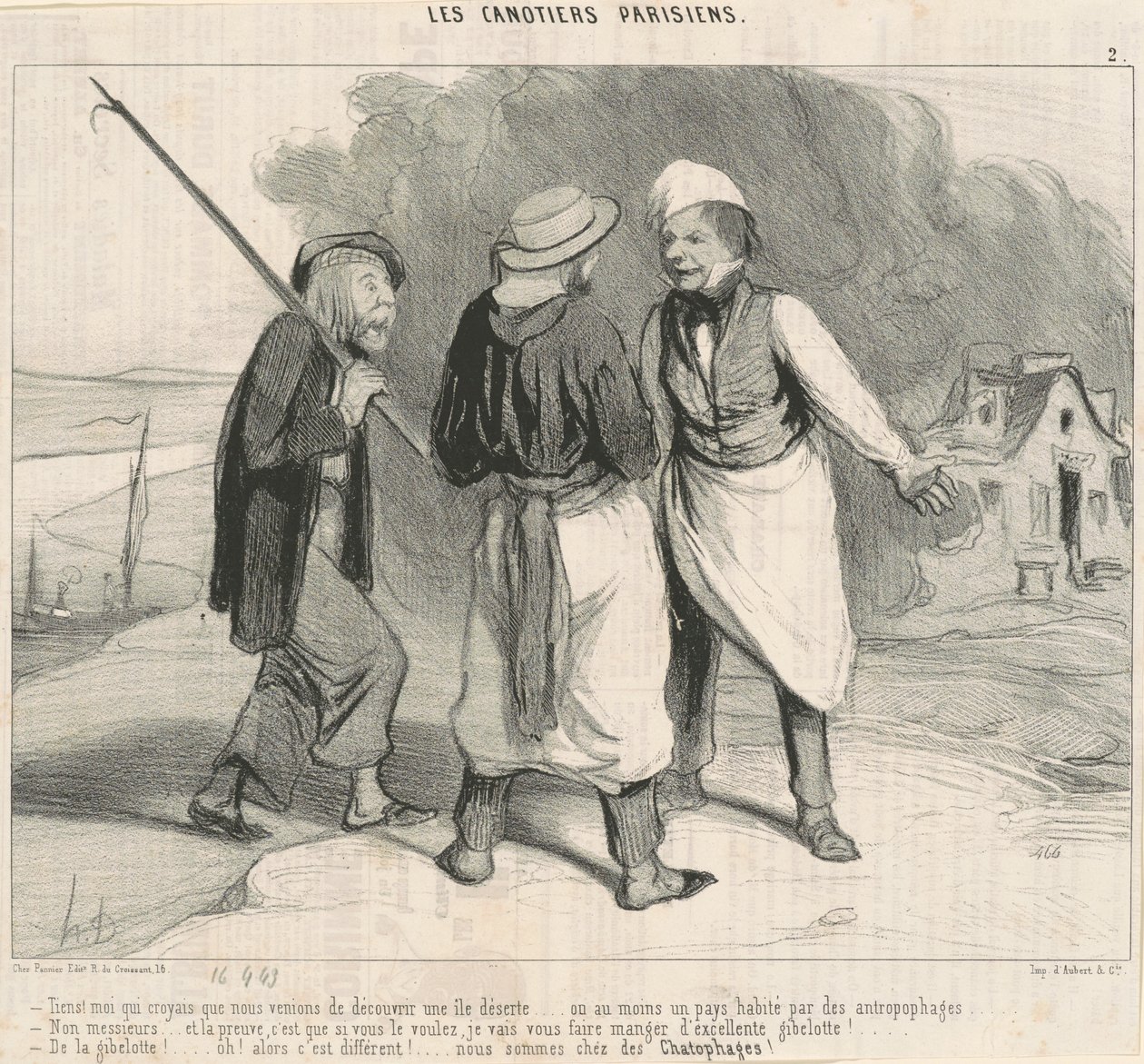 Well! I Thought We Had Just Discovered... by Honoré Daumier