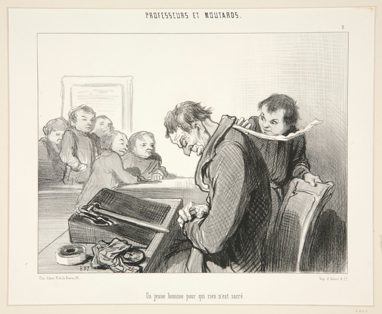 A Young Man for Whom Nothing by Honoré Daumier