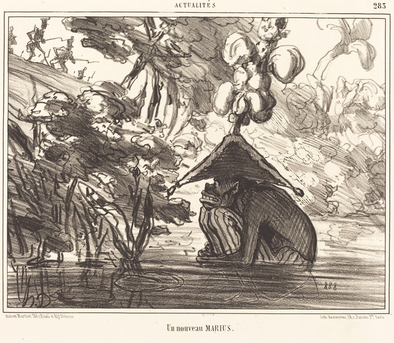 A New Marius by Honoré Daumier