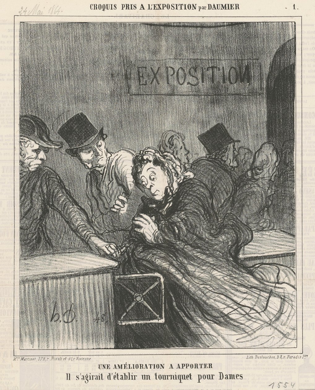 An Improvement to Be Made by Honoré Daumier