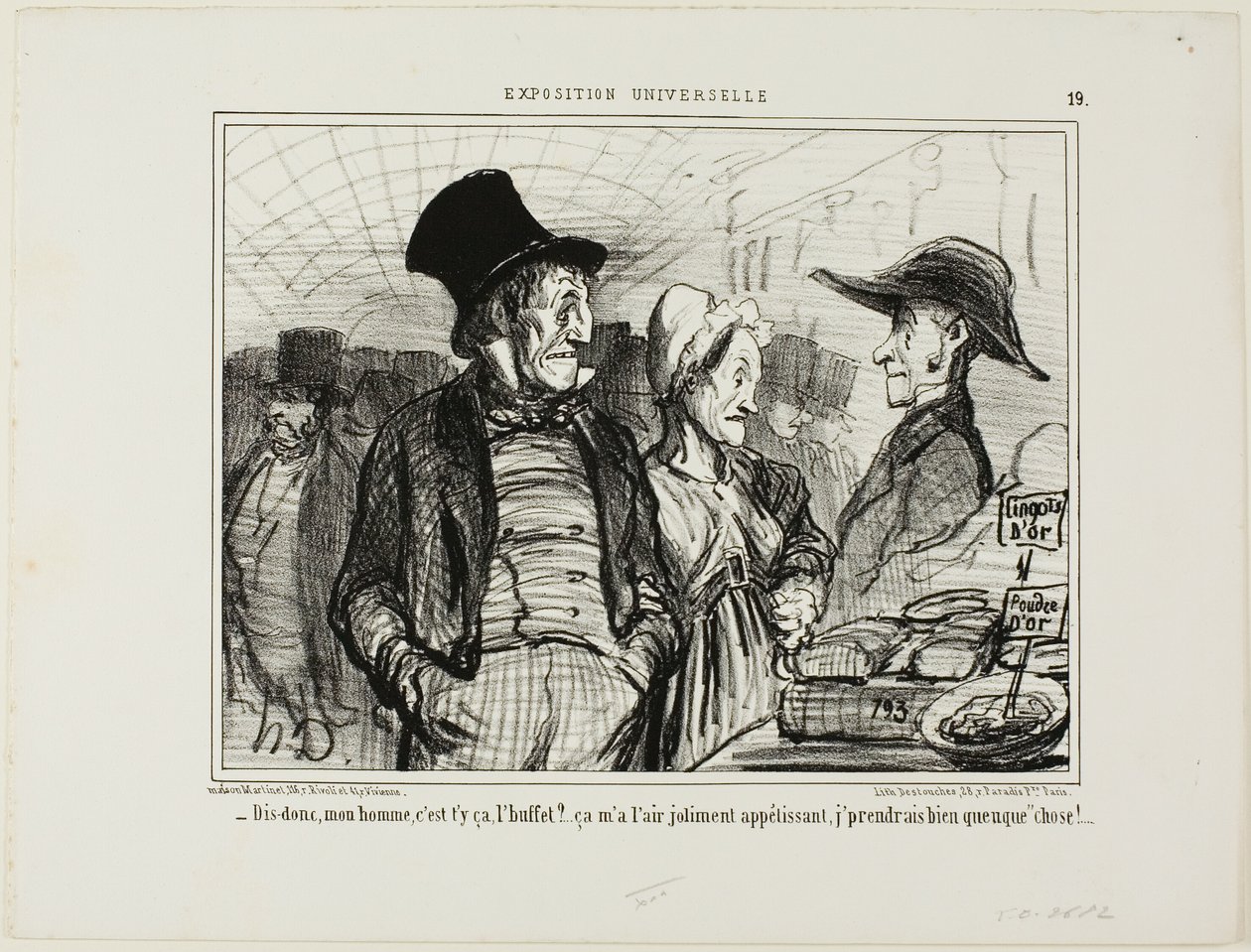 Tell Me, My Good Man, Plate 19 from L