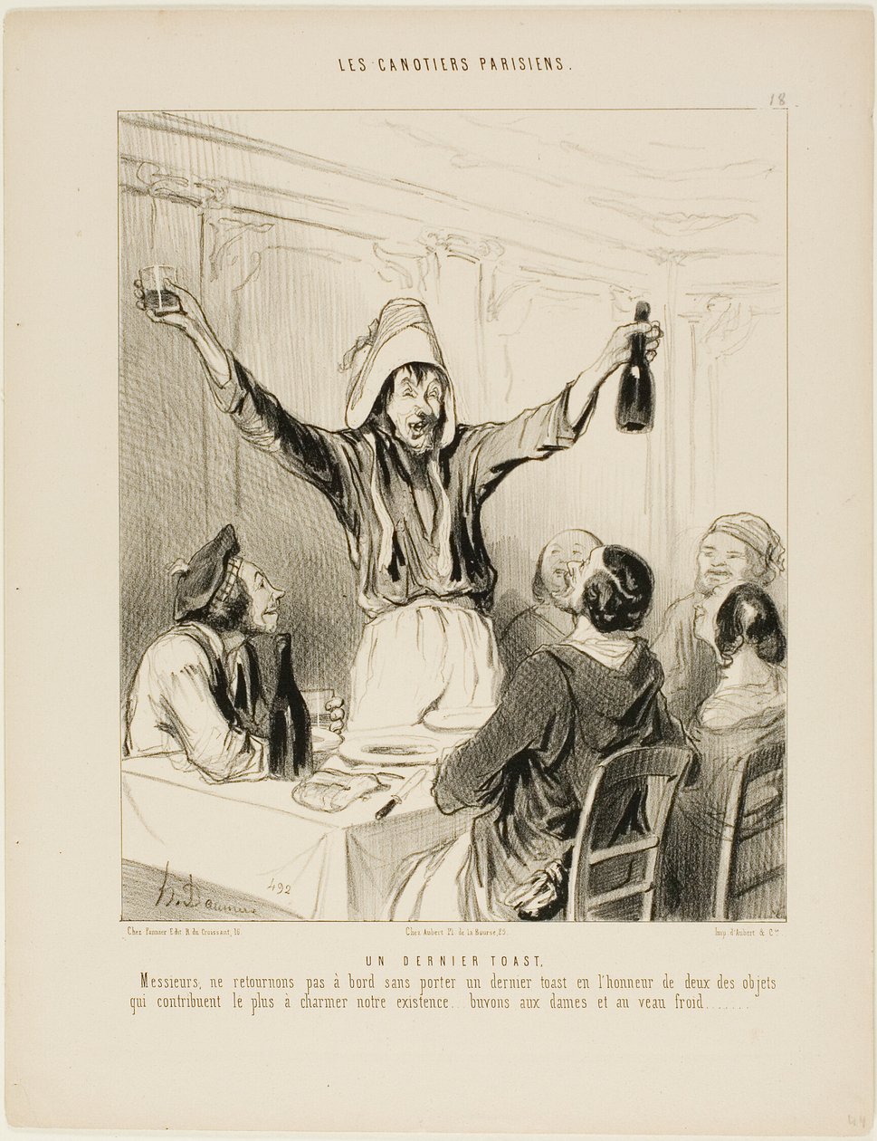 A Last Toast! “Gentlemen, let