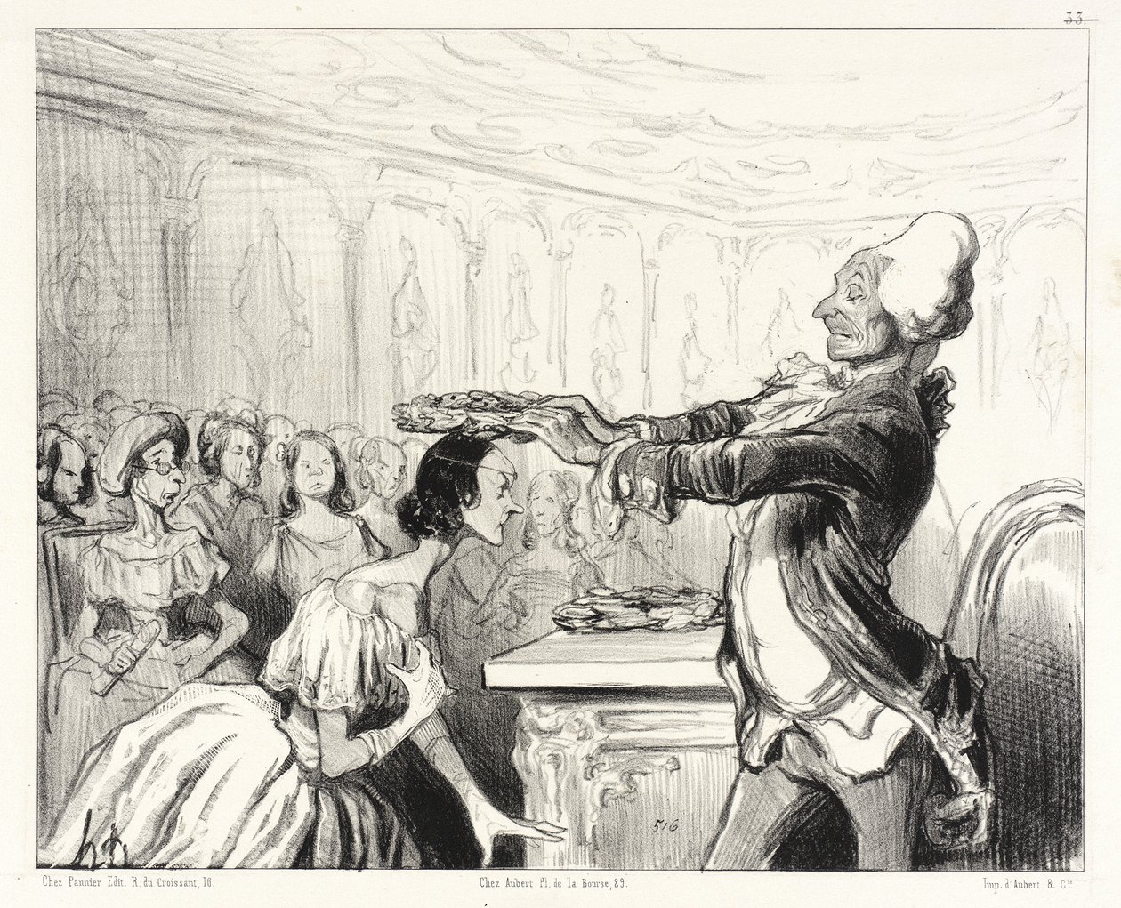 Academy of Women by Honoré Daumier
