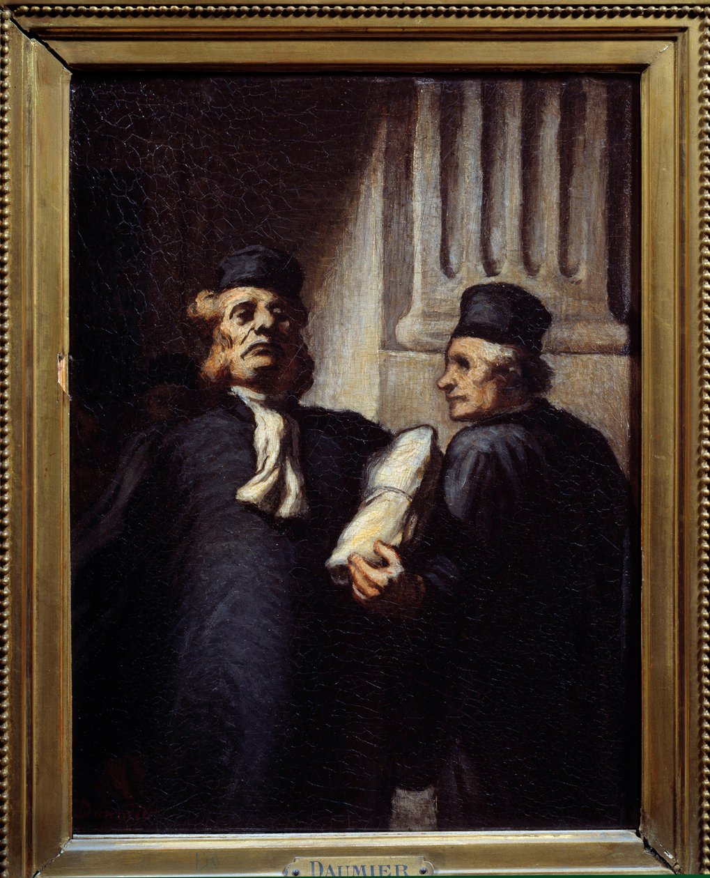 After the Hearing, Both Lawyers by Honoré Daumier