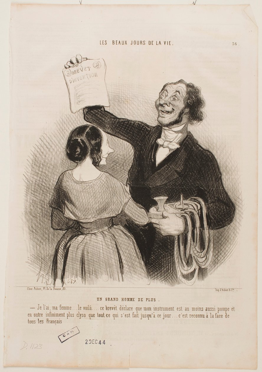 Another Great Man by Honoré Daumier
