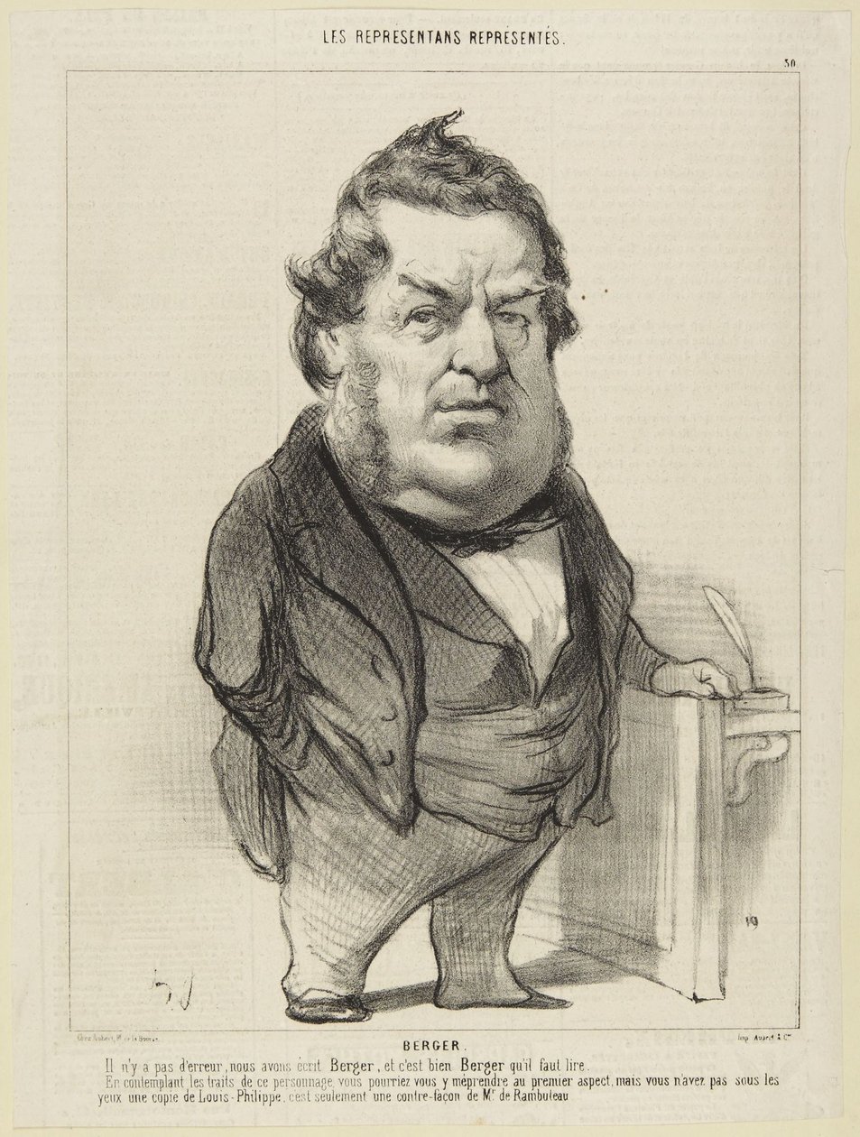 Shepherd by Honoré Daumier