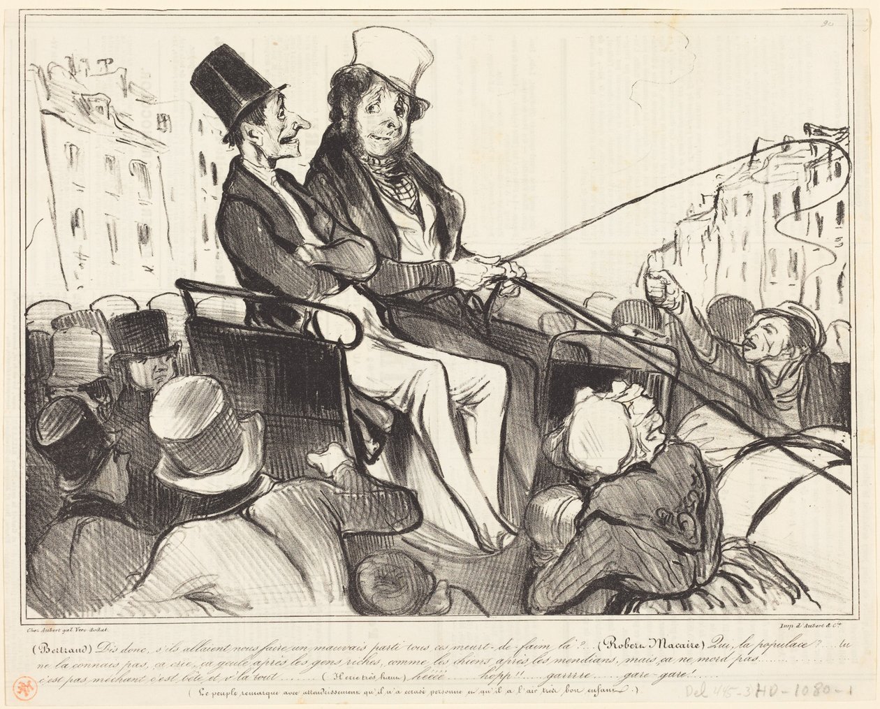Bertrand, Say, What If They Were to Do... by Honoré Daumier