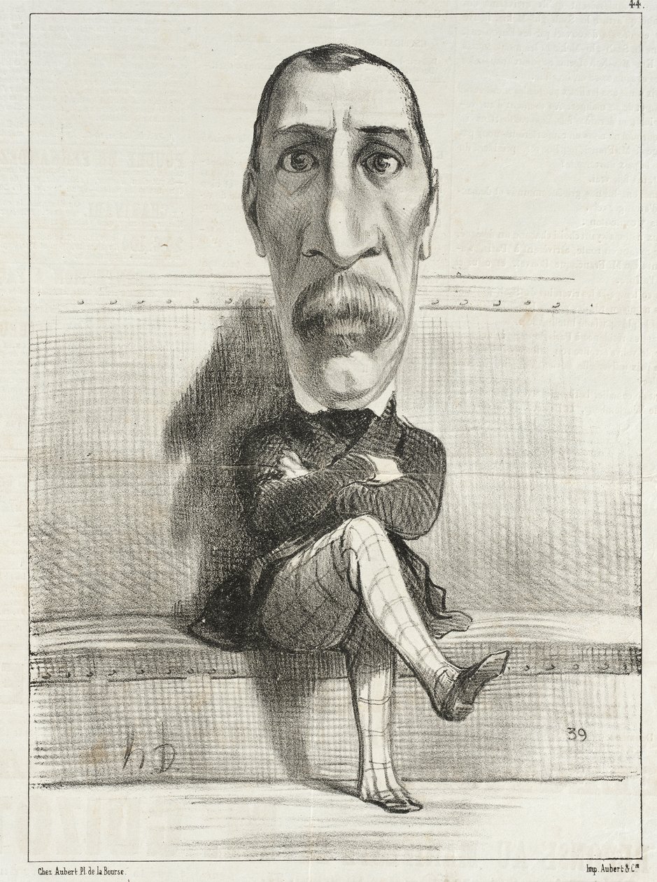Buvignier by Honoré Daumier