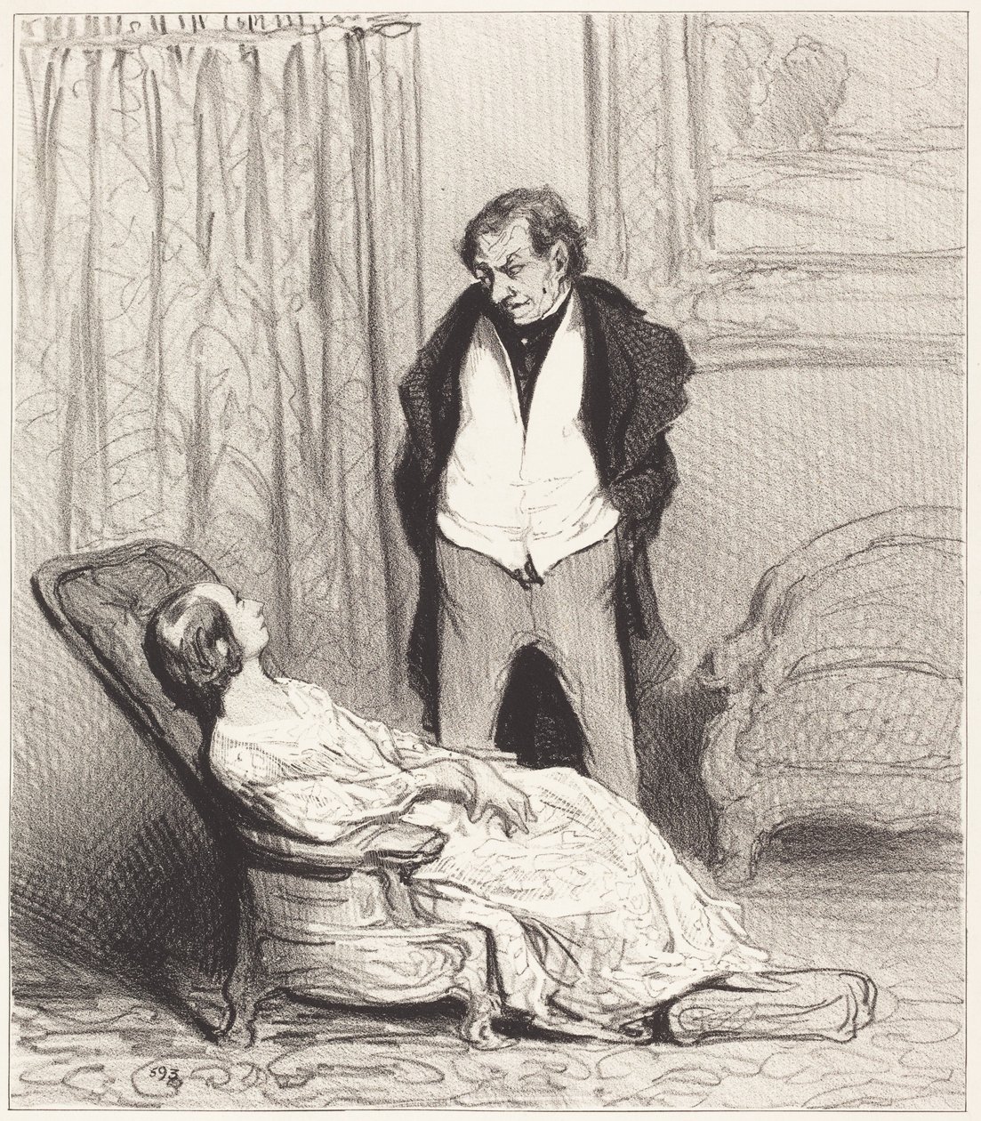 Carrot of the Case by Honoré Daumier