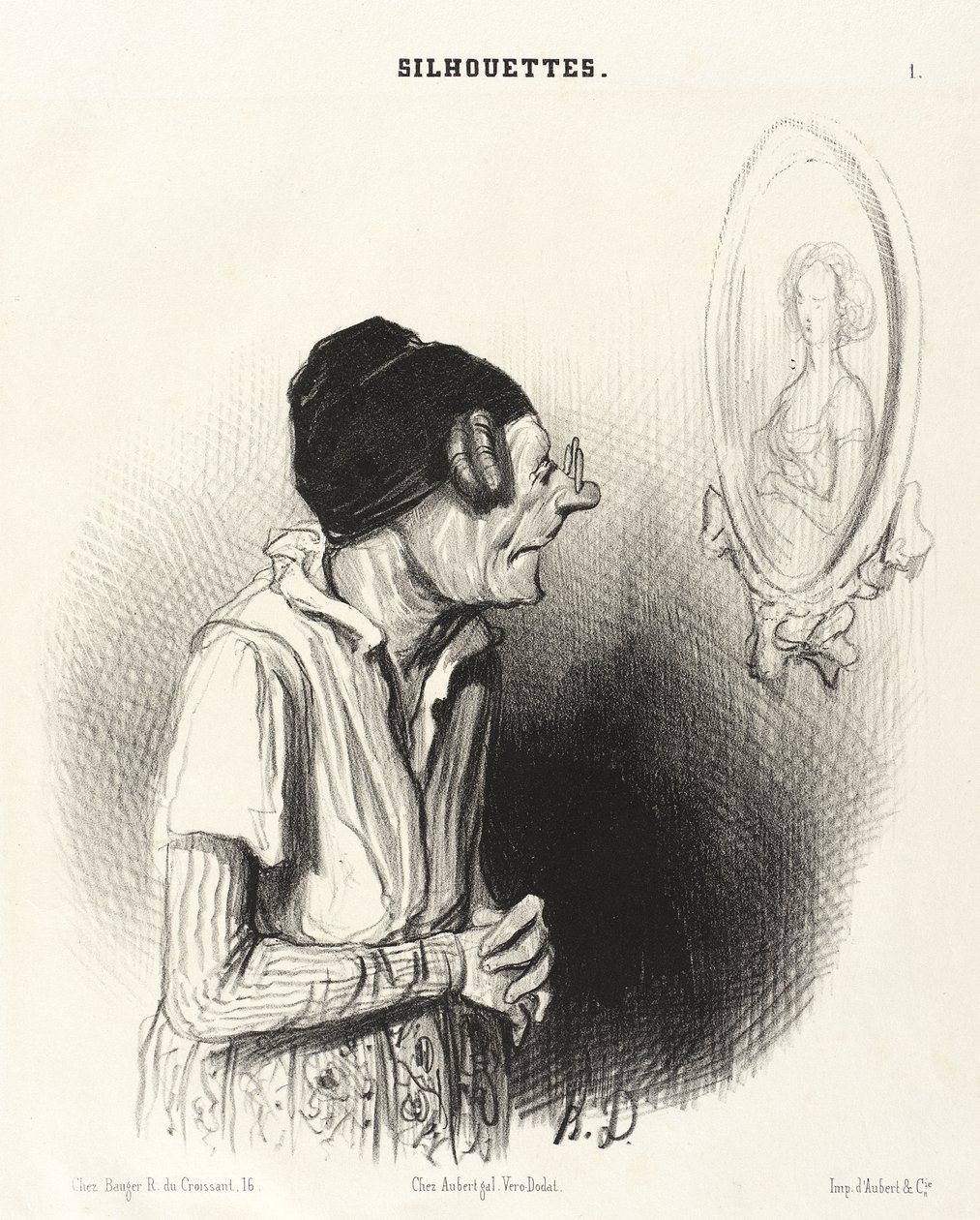 How Much I Regret... by Honoré Daumier