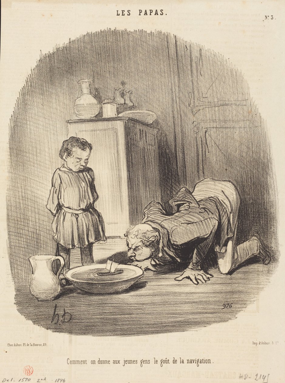 How to Give... the Taste for Navigation by Honoré Daumier