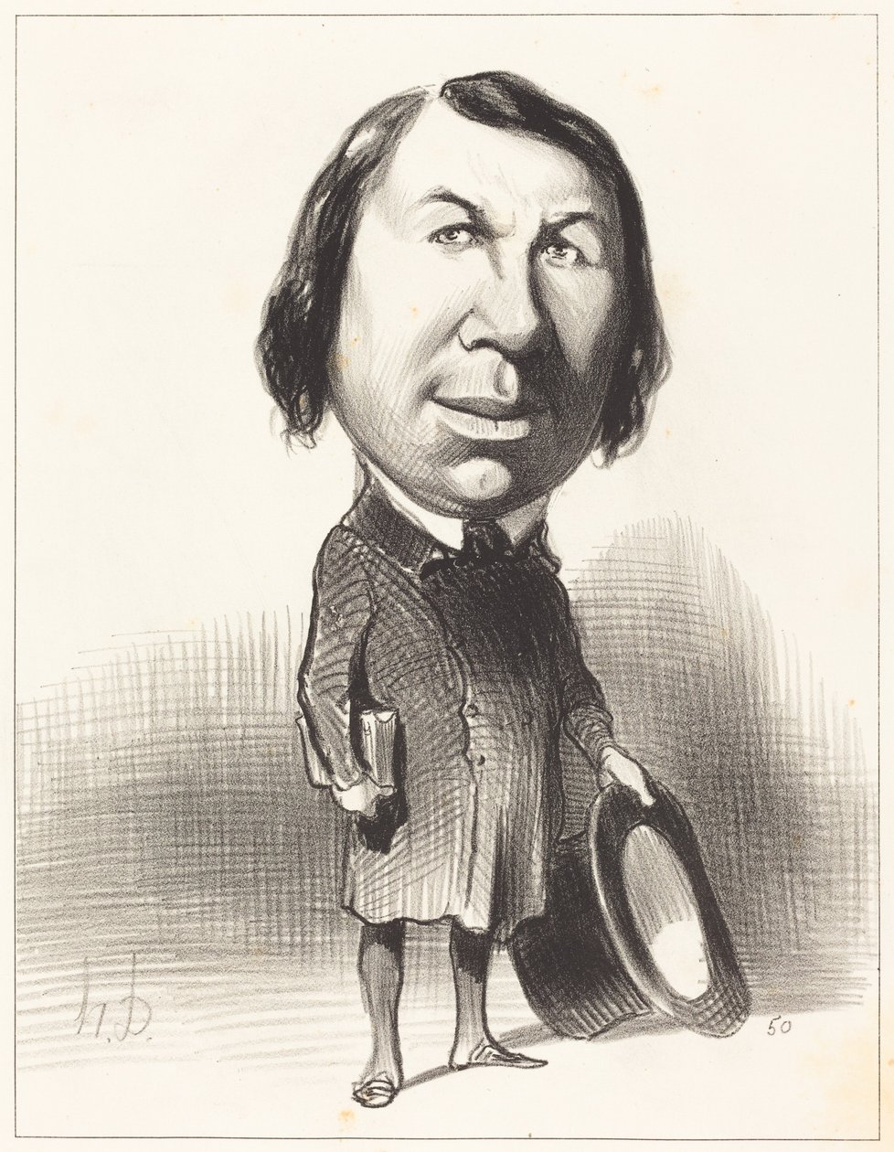 Count of Montalembert by Honoré Daumier