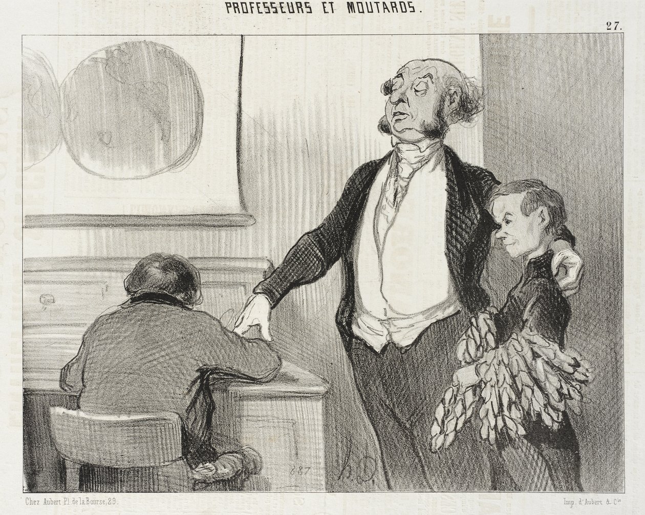 In This Advertisement You Will Send to All Newspapers by Honoré Daumier
