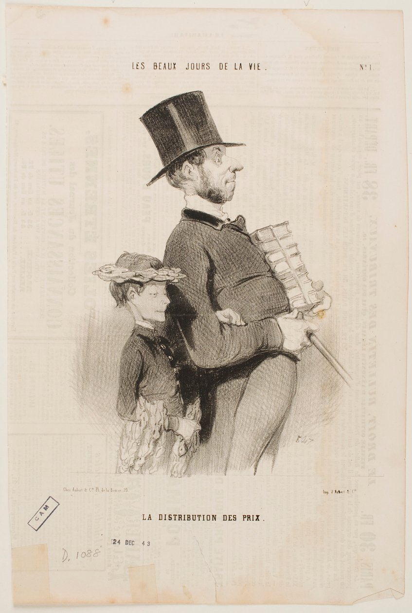 Distribution of the Prizes by Honoré Daumier