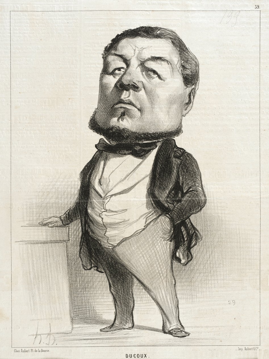 Ducoux by Honoré Daumier