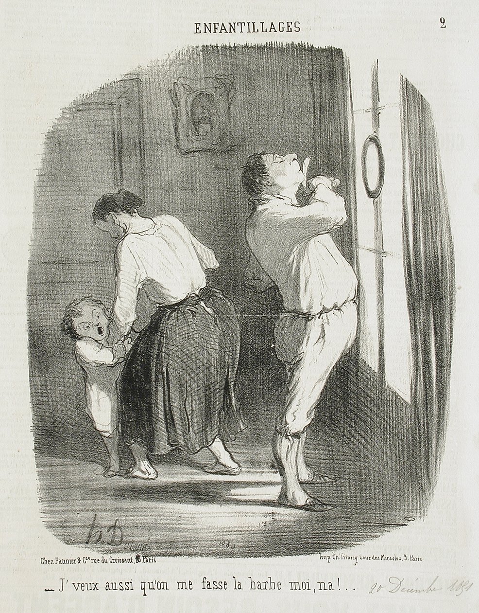 I Also Want to Be Made... by Honoré Daumier