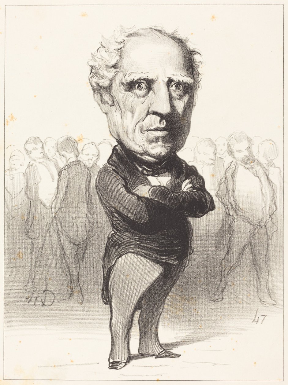 Marshal Bugeaud by Honoré Daumier