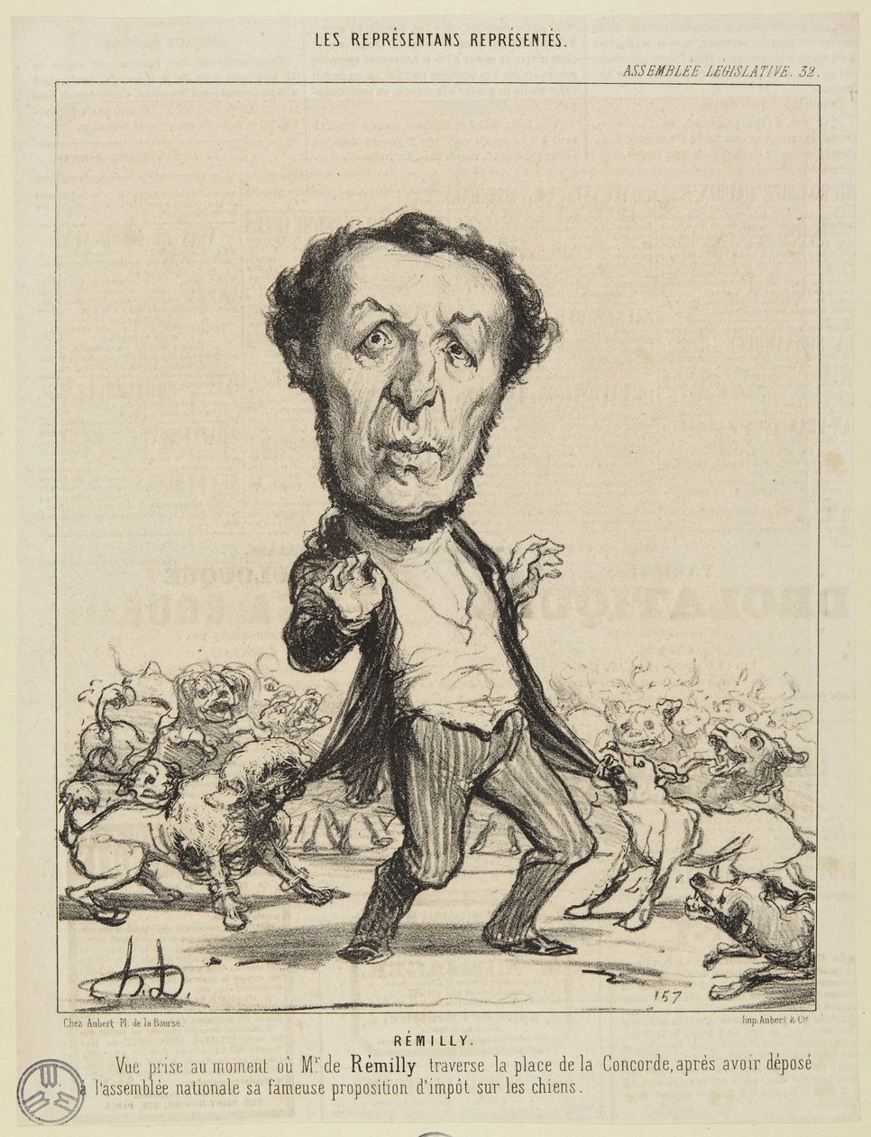 "Ramilly" by Honoré Daumier