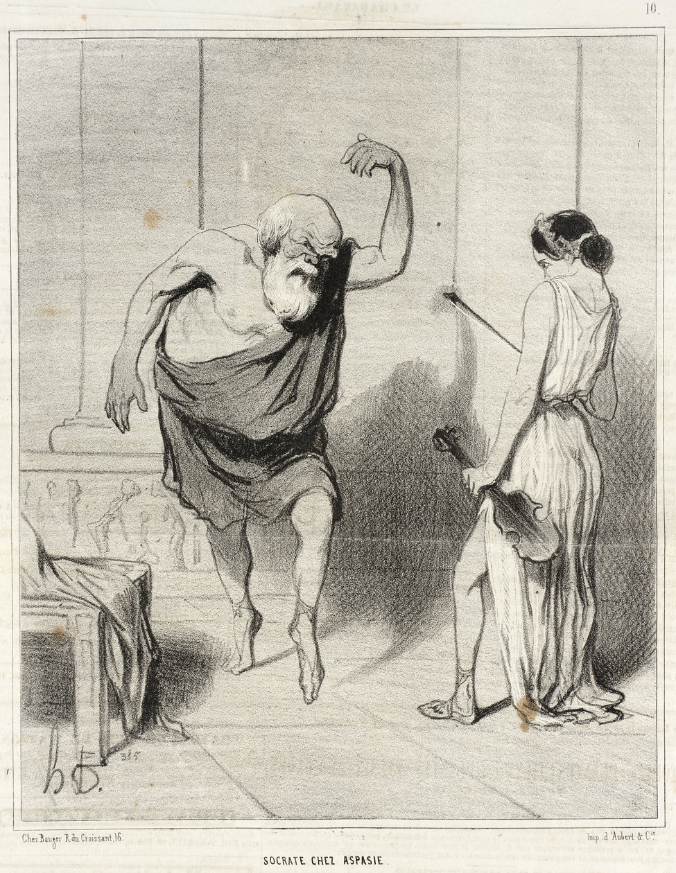 Socrates at Aspasia