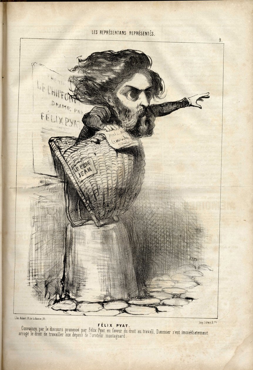 The Charivari by Honoré Daumier