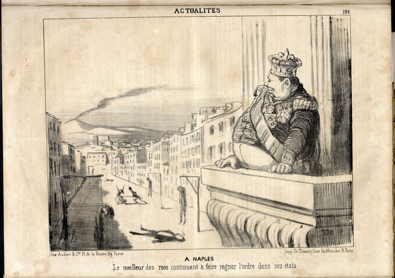 The Charivari by Honoré Daumier