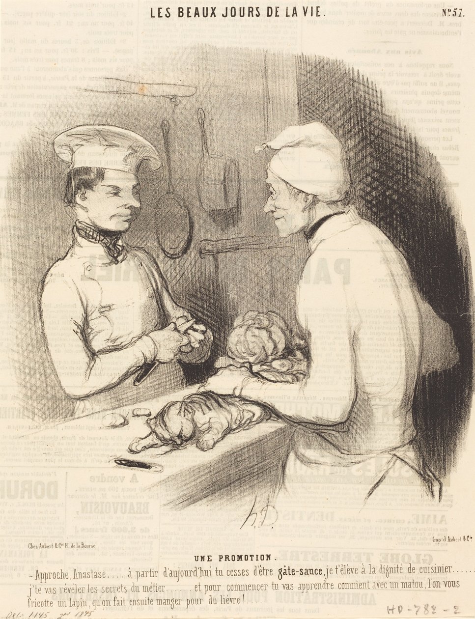 A Promotion by Honoré Daumier