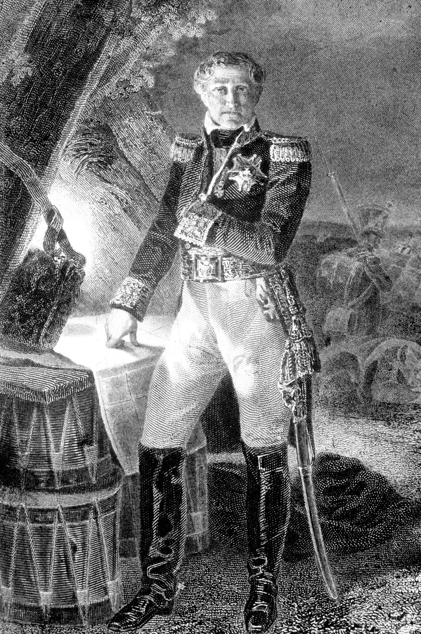 Laurent de Gouvion Saint-Cyr by Horace (after) Vernet