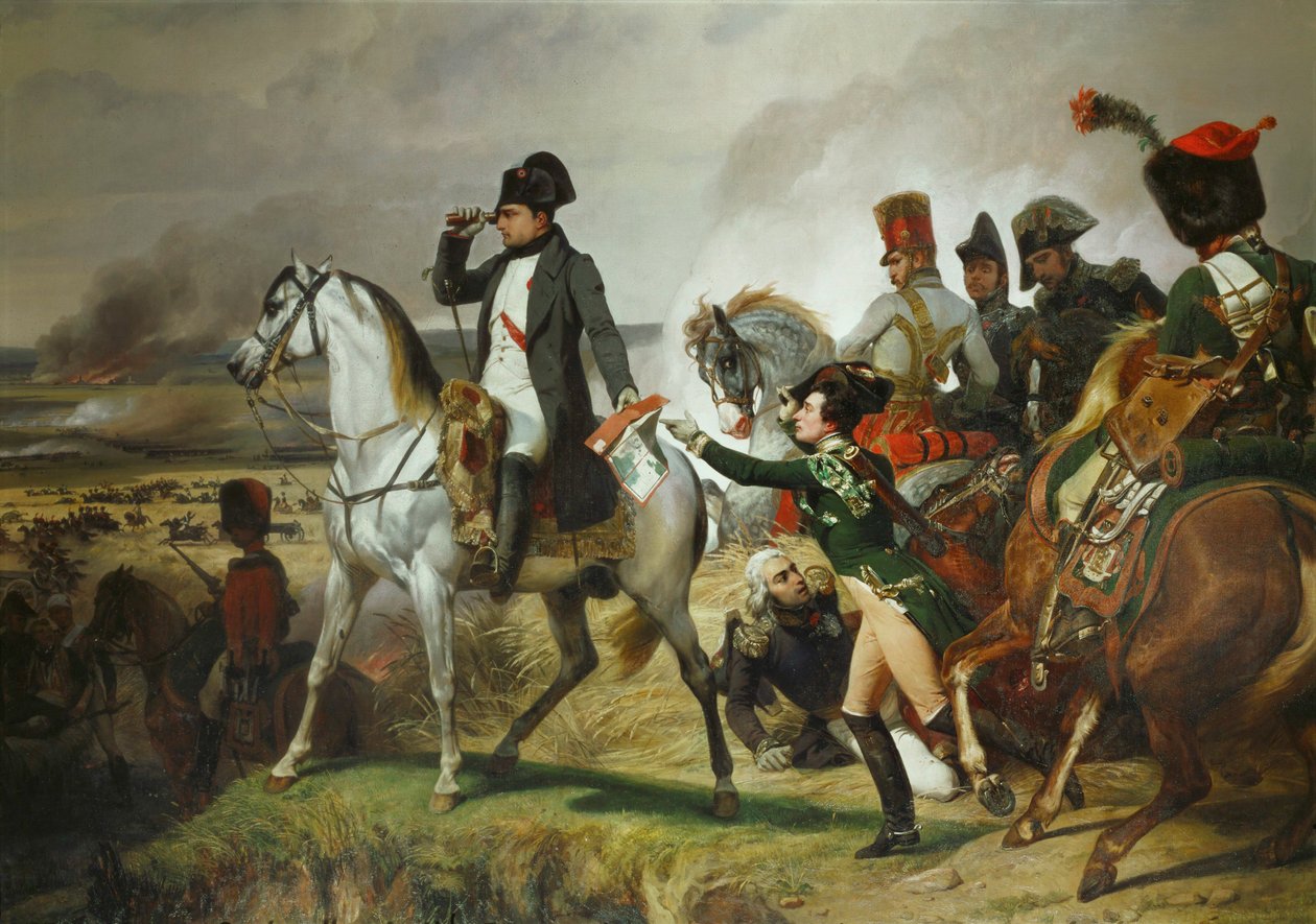 The Battle of Wagram by Horace (after) Vernet