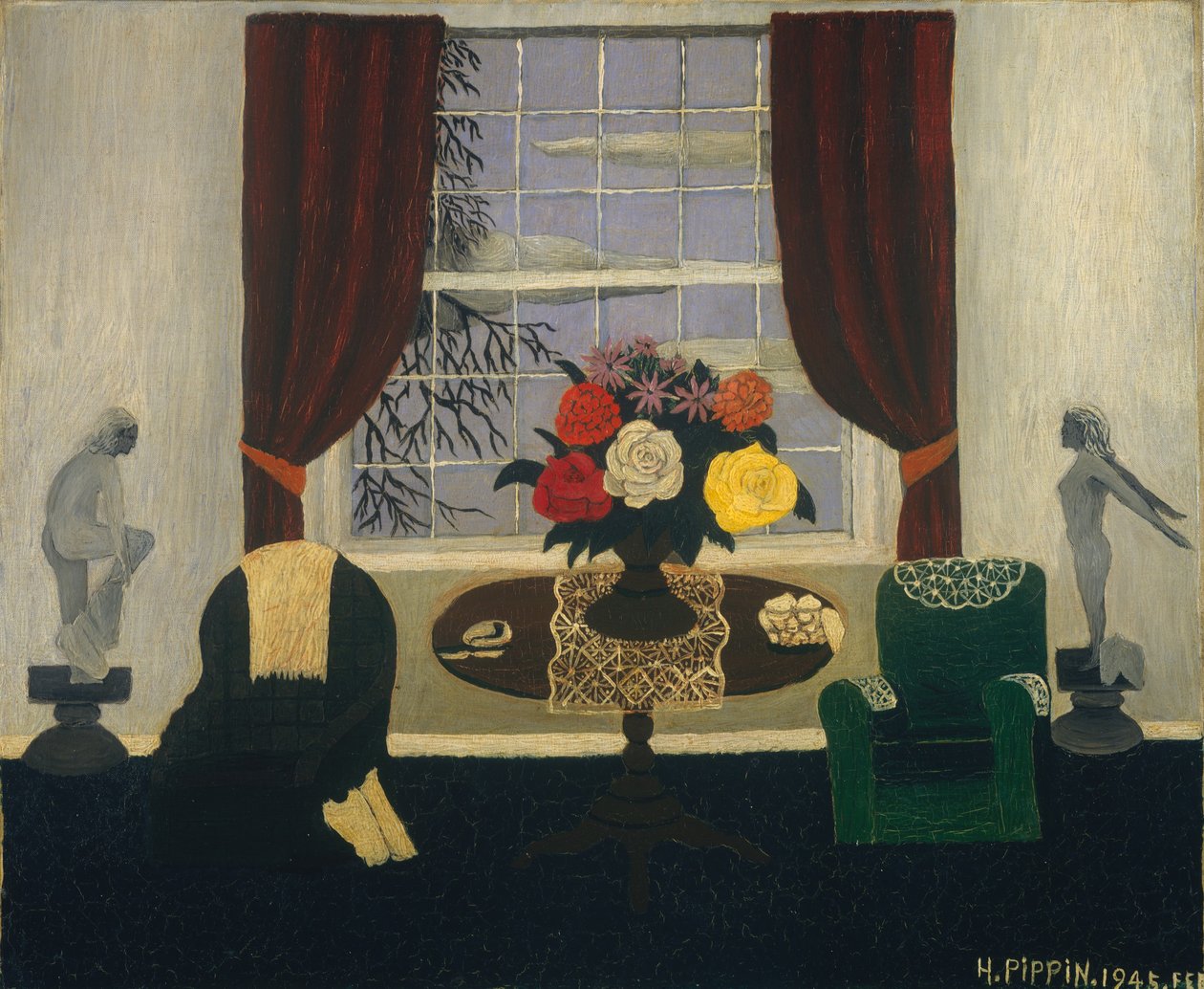 Victorian Interior I by Horace Pippin