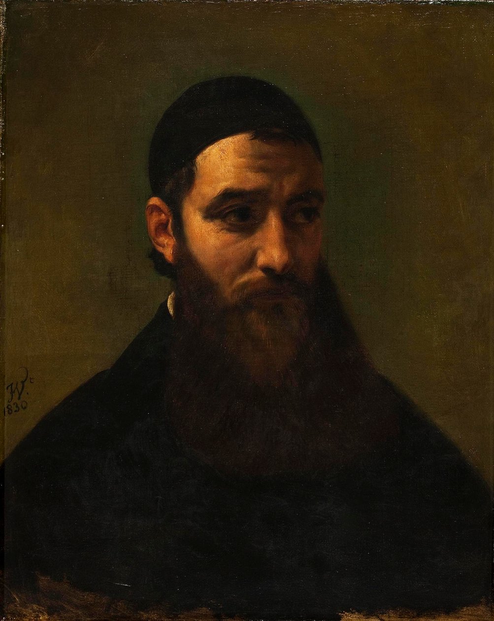 Portrait of an Armenian Priest by Horace Vernet