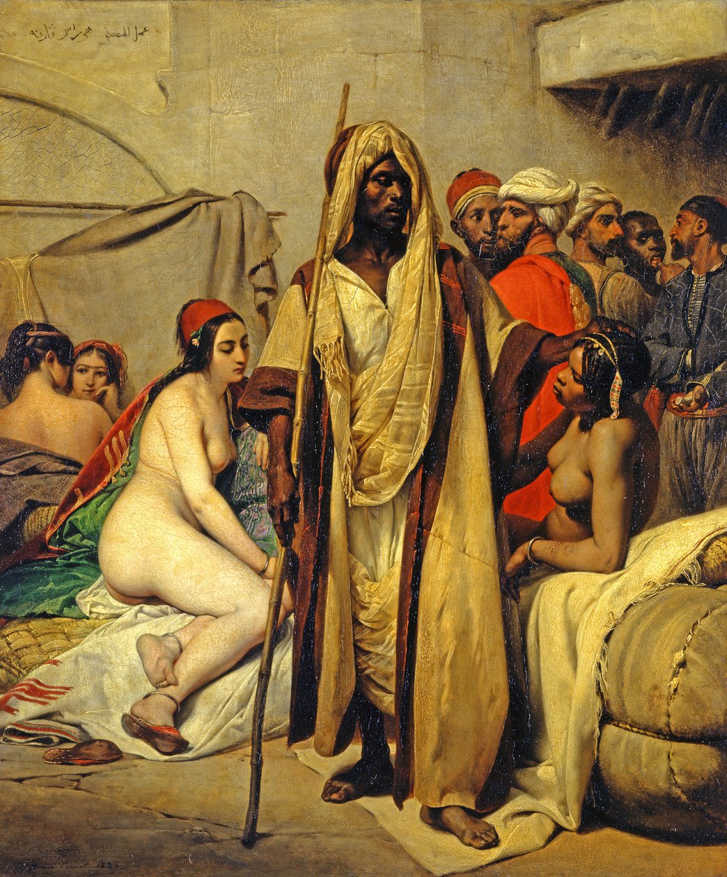 Slave Market by Horace Vernet