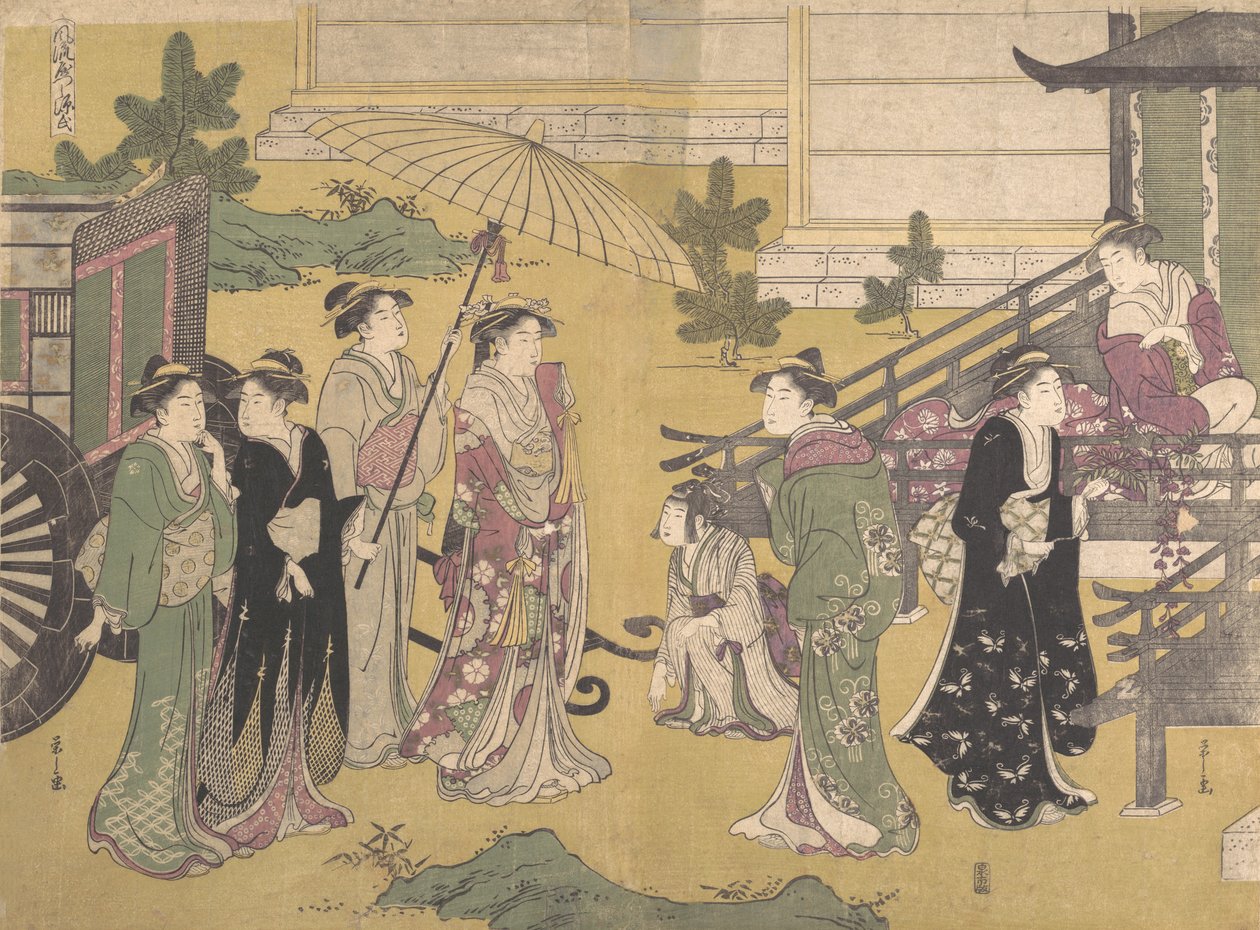 Fuji no Uraha by Hosoda Eishi