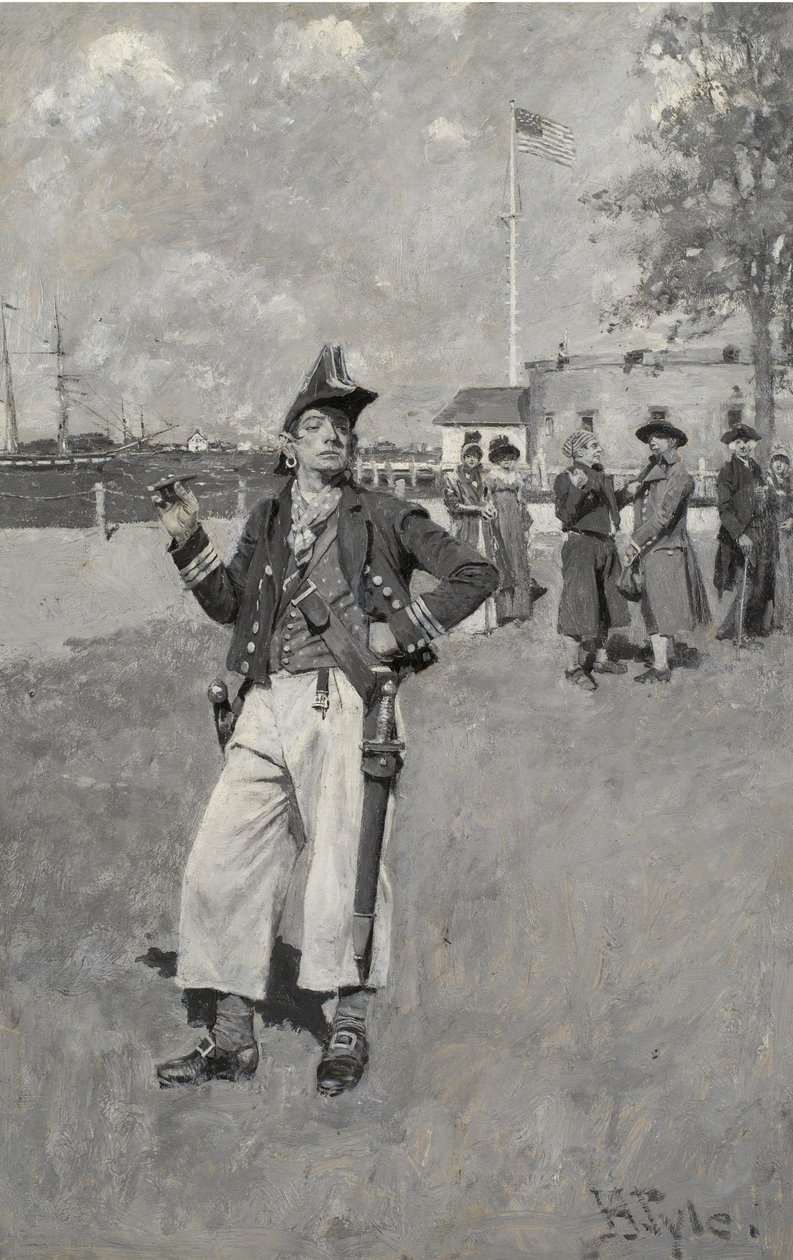 A Privateersman Ashore by Howard Pyle
