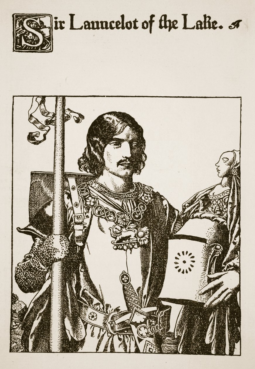 Sir Launcelot of the Lake (Illustration from 