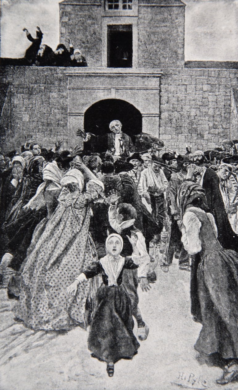 The Fall of Montcalm by Howard Pyle