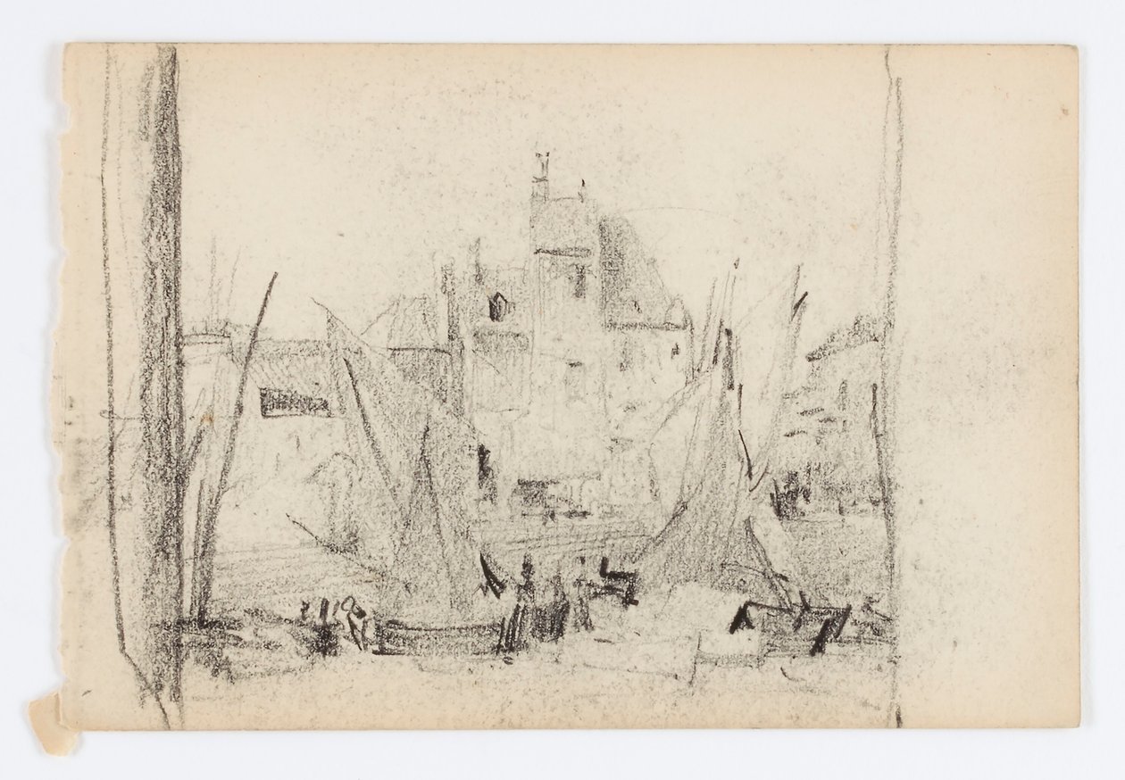 Untitled (Fishing Boats) by Howard Russell Butler