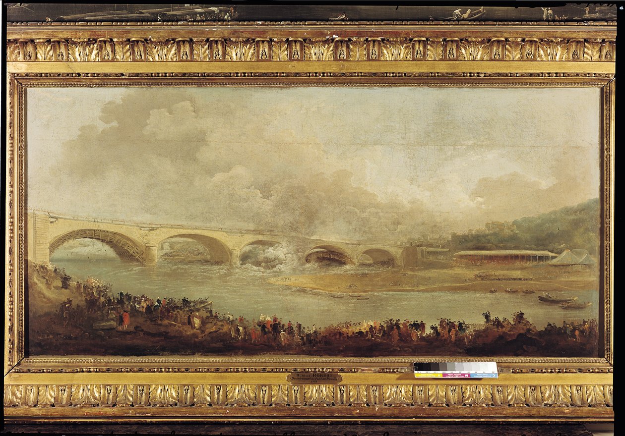 Unveiling of the Pont de Neuilly, 1772 by Hubert Robert