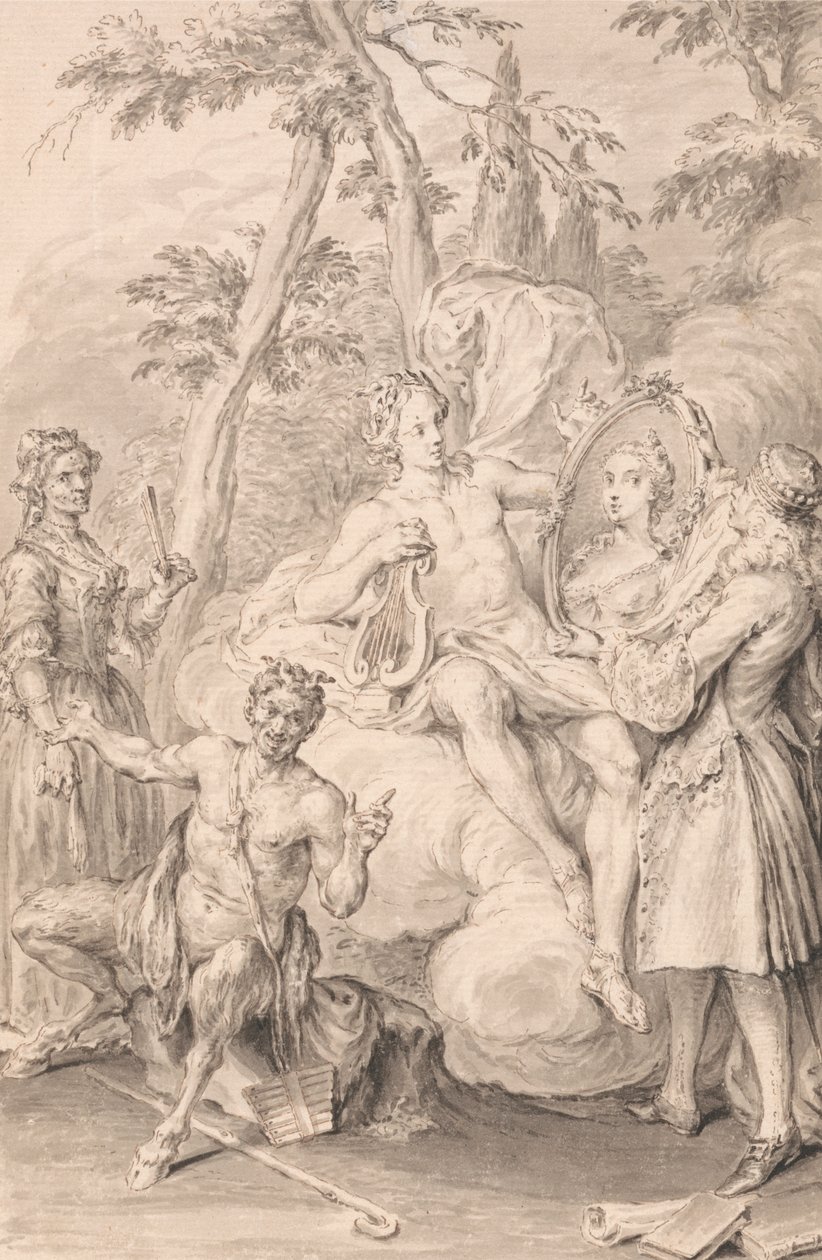 Drawing for a Frontispiece: 