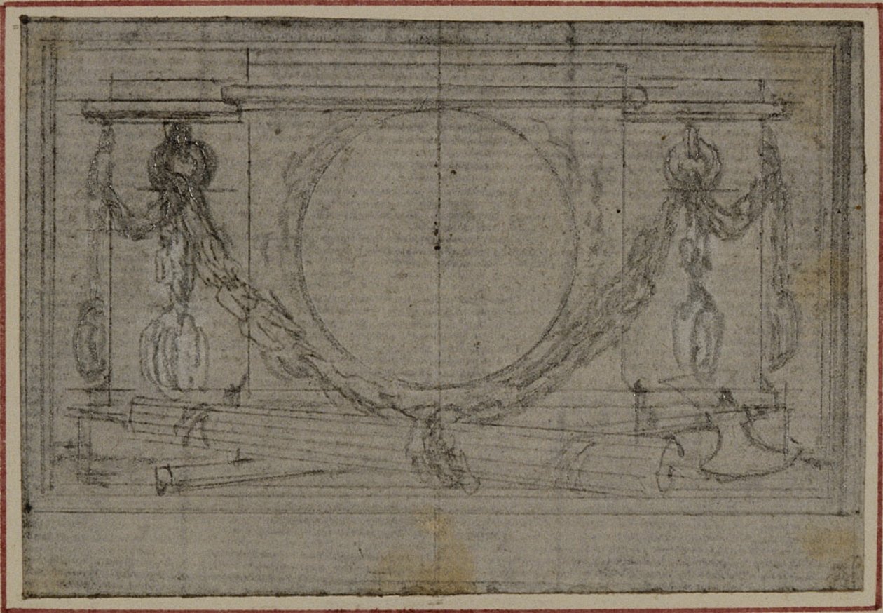 Study for Frontispiece in Tacitus 