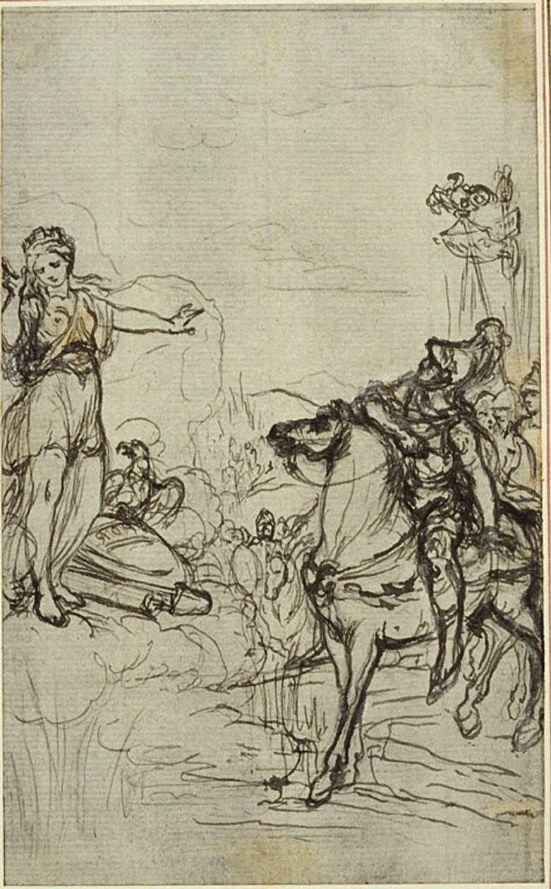 Study for Lucain
