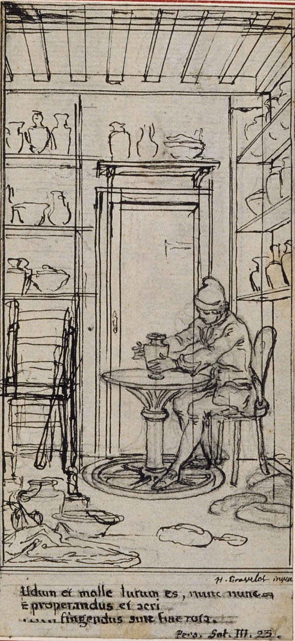 Study for Vignette-Frontispiece in Poncelot