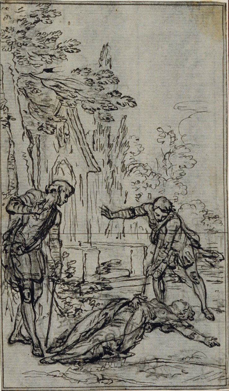Study for Vignette in Voltaire
