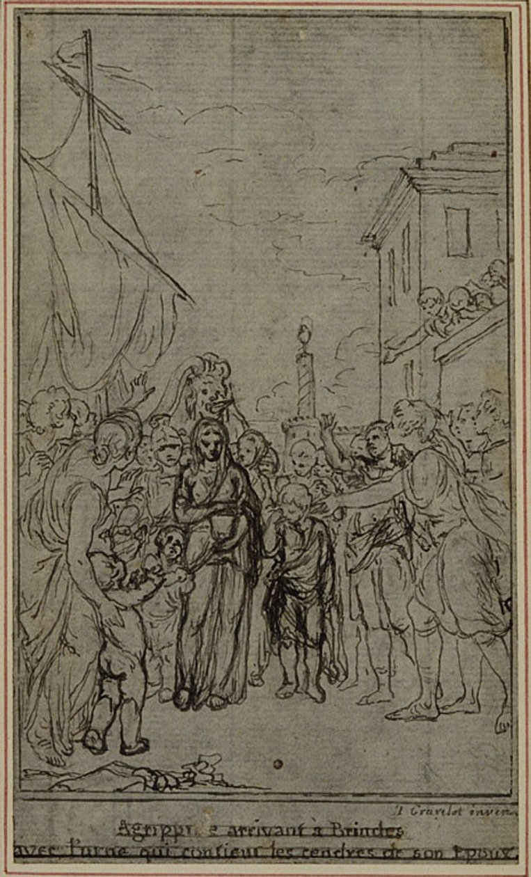 Study for an illustration in Tacitus 