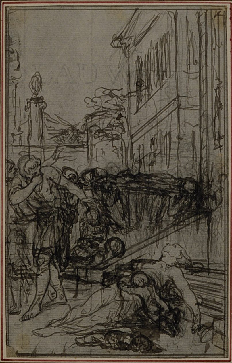 Study for the Vignette of Lucretius